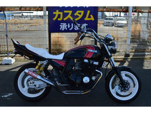 XJR400R　YSPカラーNEWペイント　カスタム多数　アップハン仕様！