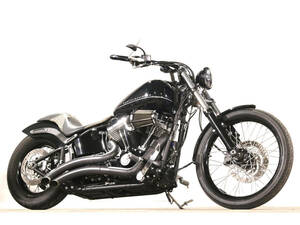 ハーレー ＦＸＳ ソフテイルブラックライン 2013y TC96B VANCEビッグラディウス Custom Factory Noy’sショートリアフェンダー PMエアクリ