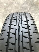 ハイエース200系　社外アルミホイールタイヤセット　ダンロップエナセーブバン01 195/80R15 107/105L LT 21年製 山揃い　4本 倉庫保管_画像3