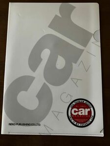 クリアファイルA4 カー雑誌 Carmagazine 未使用　 A4クリアファイル