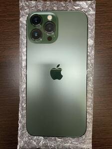 iPhone13Promax純正バックパネル筐体 グリーン美品