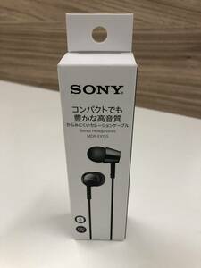  unused earphone SONY MDR-EX155 black 