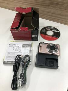 CASIO EXILIM EX-H15 カシオ デジカメ　カメラ　