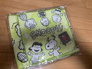 * Snoopy Nakayoshi полотенце комплект зеленый новый товар не использовался *