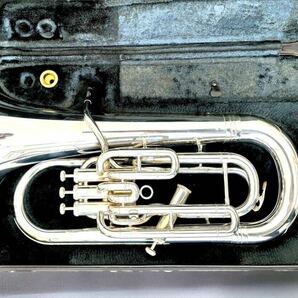 【中古品】ヤマハ YEP-621S YAMAHA ユーフォニアム EUPHONIUM マウスピース2個 説明書 ケース付 金管楽器 の画像3