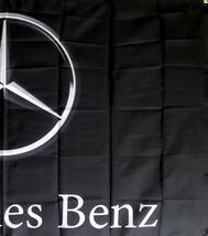 ★ガレージ装飾仕様★ベンツフラッグ B01 ベンツ旗 ガレージ雑貨 メルセデス Mercedes Benz AMG メルセデスベンツ ポスター ブラバス_画像9