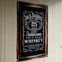 ★店内装飾仕様★ J08 JACK DANIEL’S ジャックダニエル旗 インテリア ガレージ雑貨 アメリカ雑貨 パブグッズ バー フラッグ アンティーク_画像2