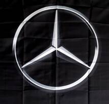 ★ガレージ装飾仕様★ベンツフラッグ B01 ベンツ旗 ガレージ雑貨 メルセデス Mercedes Benz AMG メルセデスベンツ ポスター ブラバス_画像6