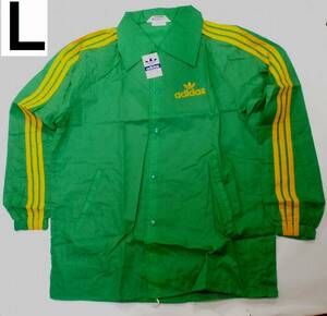 80's adidas　ADS-250 ウインドブレーカー size L　GNxOG デサント製 タグ付　デッドストック