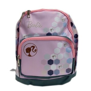  Barbie Barbie backpack 12444 gray rucksack mail service un- possible pink Silhouette . pair outing travel Barbie doll ...