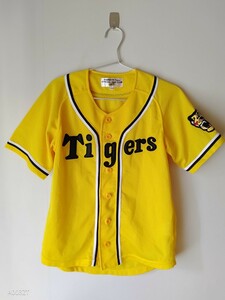 阪神タイガース/イエローメッシュジャージ/KIDSキッズsize140/応援ユニフォーム/Tigers