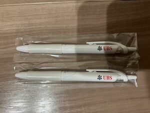 UBS 限定 ボールペン 2本 新品 ジェットストリーム ノベルティ