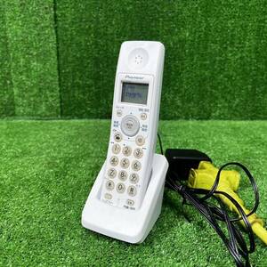 3-654]Pioneer Pioneer * extension cordless handset TF-DK125 white charge stand AC adaptor VT-16 extension cordless 
