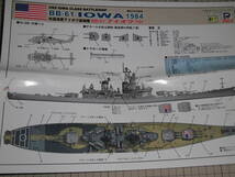 ピットロード　　　　　　1/700　　　米国海軍　　BB-61　アイオワ　”1984_画像4