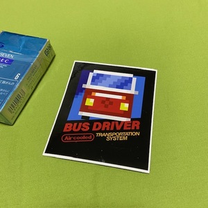 BayPride　★Bus Driver 8 Bit ★　ステッカー　タイプ２　T２　バス　空冷　VWBUS VW フォルクスワーゲン　ベイプライド