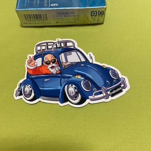 Roshi Bug　RUBADUB ラバダブ VW ステッカー USDM 空冷 　フォルクスワーゲン