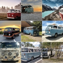 BayPride　★ Slammed★タン（ベージュ）★　ステッカー　タイプ２　T２　バス　空冷　VWBUS VW フォルクスワーゲン　ベイプライド_画像5