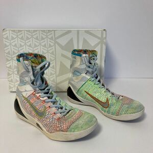 1円スタート売り切り　希少　NIKE ナイキ KOBE 9 ELITE PREMIUM コービ Ⅸ バッシュ　26cm