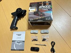 ★☆TURBO RACING ターボレーシング　1/76 RTR RC C74（ブラック）　美品☆★