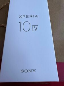 新品未使用 Xperia 10 Ⅳ ⅳ SO-52C ホワイト　SIMフリー ドコモ 一括購入 Xperia10 4