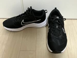 ナイキ ダウンシフター 12 4E DM0919-001 28.5cm NIKE ブラック スニーカー 