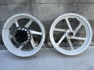 NSR250R MC21 前後ホイール セット MC18 17インチ化