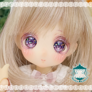 【深海カンテラ】Blue rose garden リトルローズヘッド02 Catalina カスタムヘッド＋レジンアイ＜オビツ11/ピコニーモP向け＞