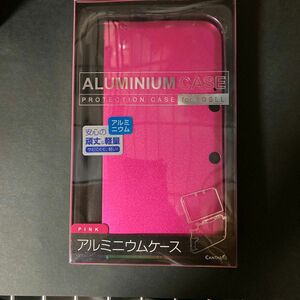 3DSLL用アルミニウムケース ピンク　(新品)