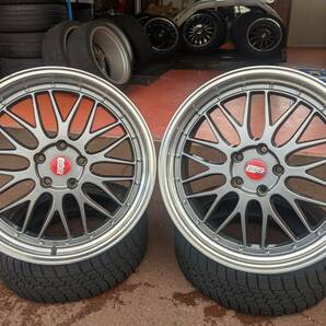 ★BBS LM風 段リム ステップリム 深リム メッシュ レクサス LS460 LS600 BMW ７シリーズ PCD120 ８．５J １０J 広島★ の画像2