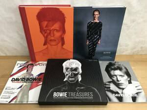 n04●【デヴィッド・ボウイ まとめ5冊】BOWIE 写真集/INSIDE/BOWIE TREASURES 1947-2016/ロッキン/イギリス/衣装デザイン 240312