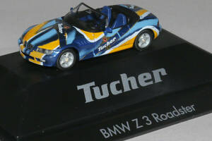 【激レア】1/87 BMW Z3 Roadster(E36) 1996 / 'Tucher' Art Car - Herpa