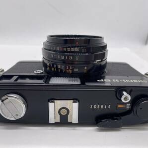 希少【光学状態良好/動作品】オリンパス OLYMPUS 35SP BLACK 42mm F1.7 レンジファインダーフィルムカメラの画像5