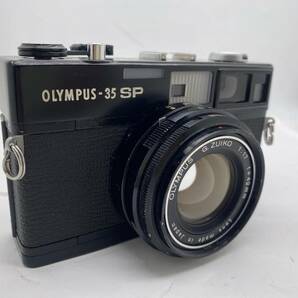 希少【光学状態良好/動作品】オリンパス OLYMPUS 35SP BLACK 42mm F1.7 レンジファインダーフィルムカメラの画像2