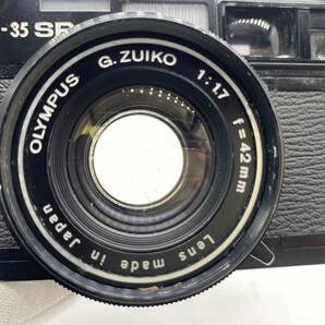 希少【光学状態良好/動作品】オリンパス OLYMPUS 35SP BLACK 42mm F1.7 レンジファインダーフィルムカメラの画像8