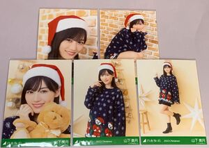 2022. Christmas クリスマス 山下美月　個別生写真　乃木坂46