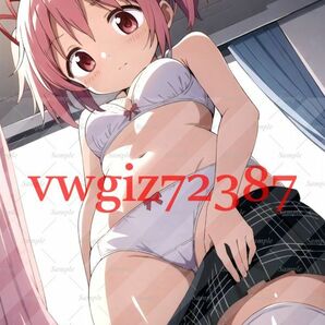 AN-2777 2G 鹿目まどか まどマギ 魔法少女まどか☆マギカ 同人 A4 ポスター アニメ 高品質 anime 制服 美少女イラストアートポスターの画像1