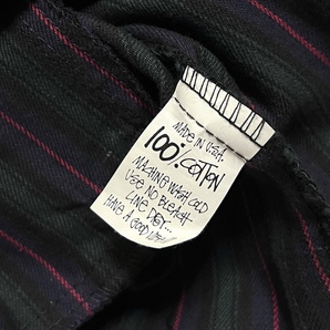 【送料無料】激レア 80s OLD STUSSY ストライプ ドリズラージャケット vintage 古着 オールドスケート スイングトップの画像8