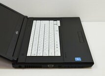 0714B 第6世代CPU Celeron 3855U 1.60GHz SSD 64GB メモリ 4GB Windows 7 Pro 32bit HDMI USB3.0 Office 富士通 LIFEBOOK A576/P_画像5