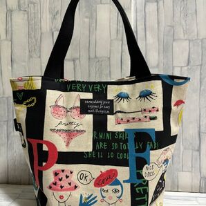 ランチバッグ ミニトートハンドメイド