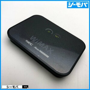 ルーター NEC PA-WM3600R(AT)B AtermWM3600R WiMAX ブラック モバイルWi-Fiルーター 中古 通電確認済 RUUN13861