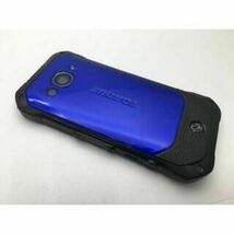 スマホ TORQUE G03 KYV41 SIMフリーSIMロック解除済み au ブルー 中古 android アンドロイド RUUN13457_画像2