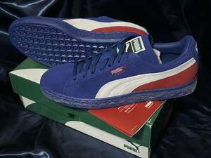 PUMA SUEDE クラシック　＋BLOCKED　25cm ブルー　新品未使用　箱あり　プーマ　スウェード　スエード