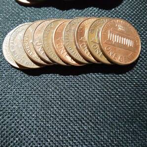アメリカ合衆国 旧1セント硬貨 約100枚おまとめ 1950年代～2000年代 合計0.28kg 2310A-054 外国古銭 コイン アンティーク 大量の画像5