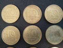 フランス 10サンチーム硬貨 16枚おまとめ 1960年代～90年代 2310A-079 外国古銭 小銭 コイン_画像2