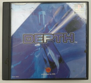 PSソフト DEPTH デプス used 動作確認済み DEPTH SCE SCPS-18003