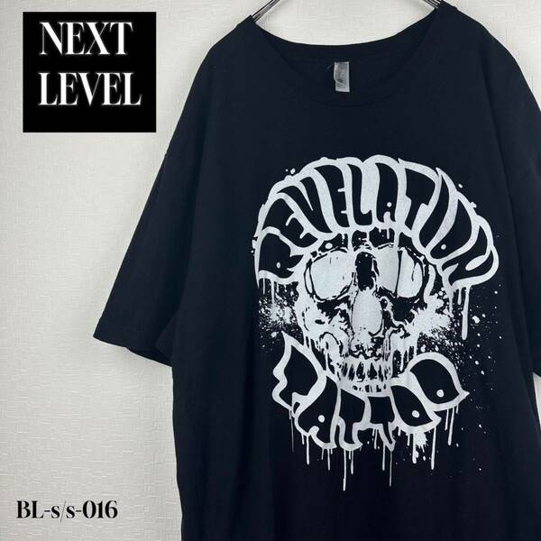 NEXT LEVEL TATTOO Tシャツ 2XL位 ブラック　ビックサイズ　オーバーサイズ