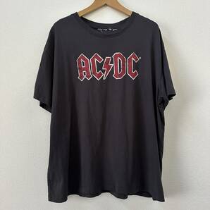 H＆M エイチ＆エム AC/DC Tシャツ ブラック XL バンT ロックT 両面プリントTシャツ USA古着 輸入古着の画像2