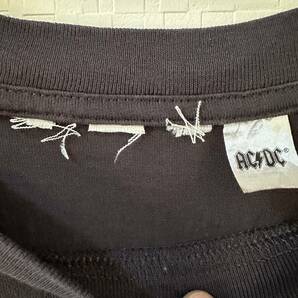 H＆M エイチ＆エム AC/DC Tシャツ ブラック XL バンT ロックT 両面プリントTシャツ USA古着 輸入古着の画像8