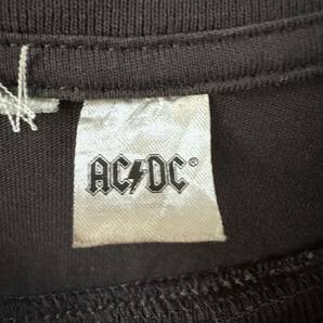 H＆M エイチ＆エム AC/DC Tシャツ ブラック XL バンT ロックT 両面プリントTシャツ USA古着 輸入古着の画像7