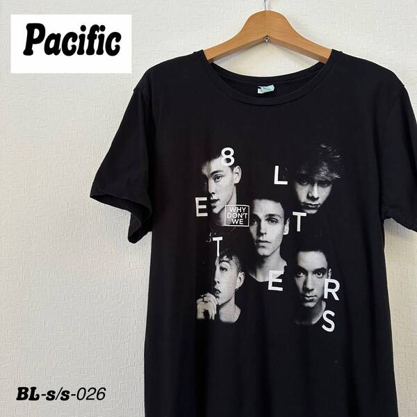 Why Don’t We ホワイ・ドント・ウィー Tシャツ ブラック L size USA製 バンドT ミュージックT